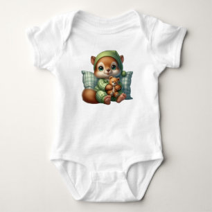 "Bysthållare i baby, för barn, lustigt vattenfärgs T Shirt