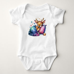 "Bysthållare i baby, för barn, lustigt vattenfärgs T Shirt