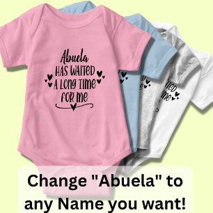 Byt Abuela Namn har väntat länge på mig T Shirt