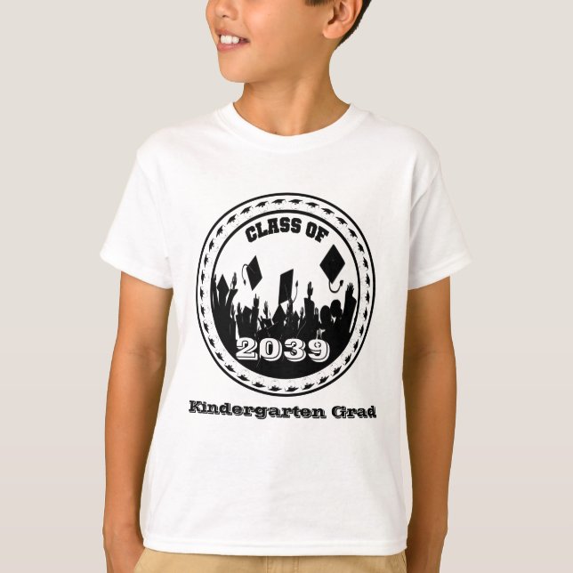 Byt år och Klass för att passa Student Tee Shirt (Framsida)