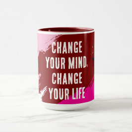 Byt ditt sinne, byt ditt liv (PURPLE) Mugg