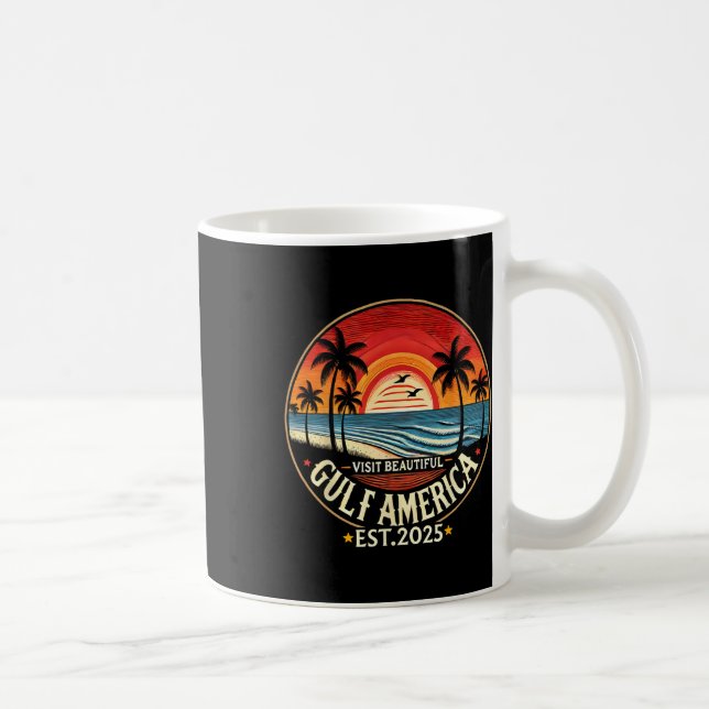 Byt namn på Bukt Amerika Kaffemugg (Höger)