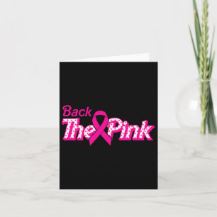 Byt Rosa Bröstcancer medvetenhet Cancer Warrior Kort