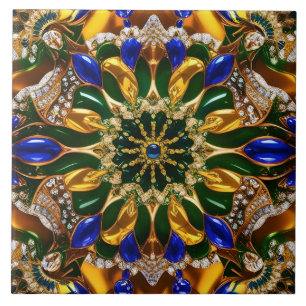 Byt sida vid sida med Brasiliens Färg moderna desi Kakelplatta