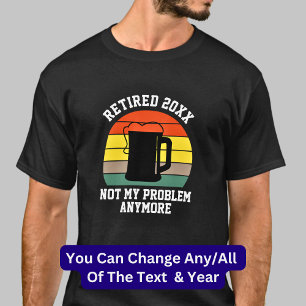 Byt text som är indraget år 20xx, inte mitt prob t shirt