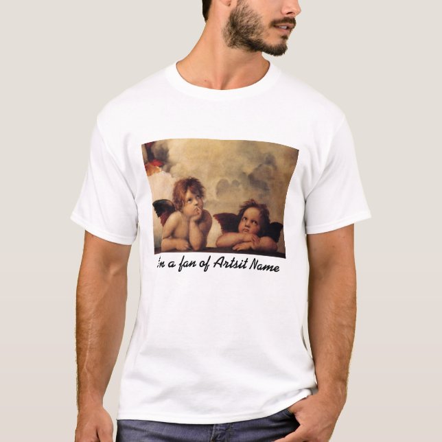Byt till bild eller konst, och njut! tee shirt (Framsida)