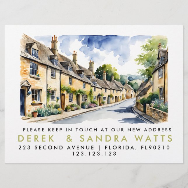 byte av adress,d flyttat annonstavla reklamblad (Framsidan)