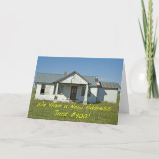 Byte av Adress-kort: Bara $900 Meddelande