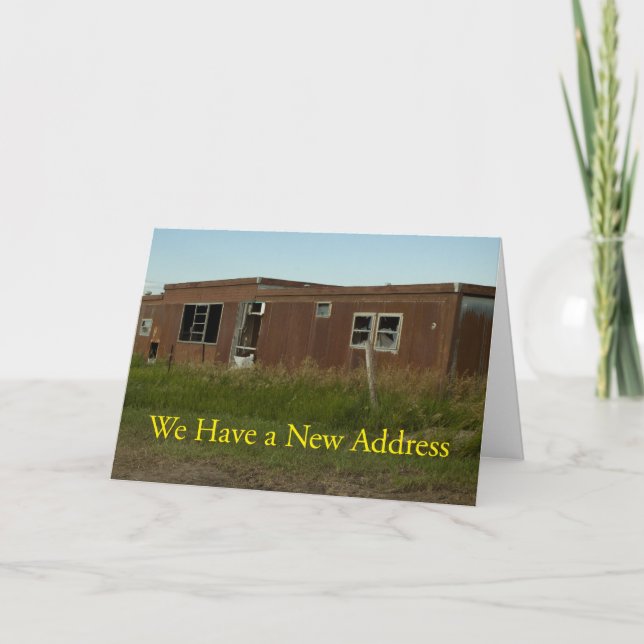 Byte av Adress-kort: Brutet Windows Meddelande (Framsida)