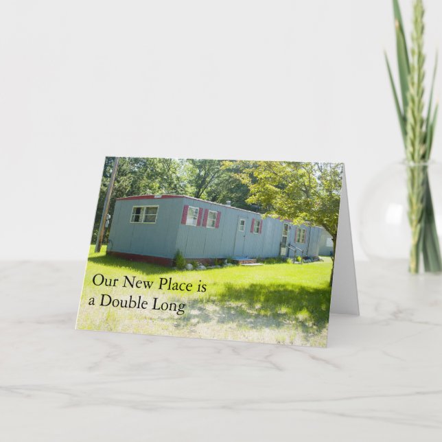 Byte av Adress-kort: Dubbla lång Meddelande (Framsida)