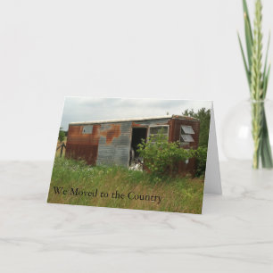 Byte av Adress-kort: Flyttat till Land Meddelande