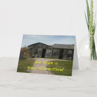 Byte av Adress-kort: Nytt Homestead Meddelande