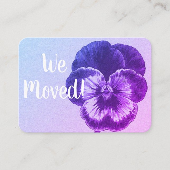 Byte av Adress-kort Visitkort (Framsida)