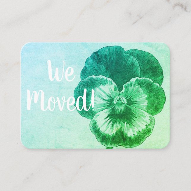 Byte av Adress-kort Visitkort (Framsida)