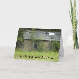 Byte av Adress: Tak behöver arbete Meddelande