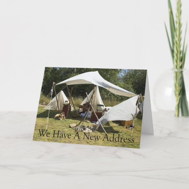 Byte av Adress: Tält Meddelande (Framsida)