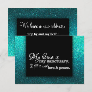 Byte av Adress Vi Flyttat uppvärmning av blomsterh Meddelande