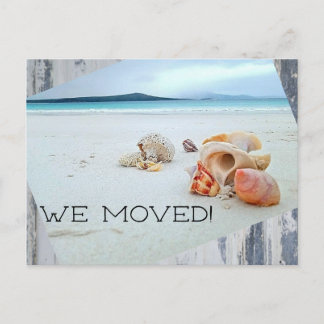 Byte av Adress vid stranden Vykort