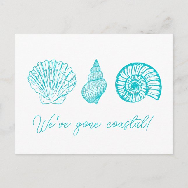 Byte av Adress vykort med tre Snäckor (Framsida)