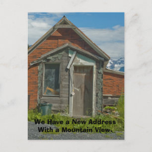 Byte av adresskort: Mountain View Meddelande Vykort