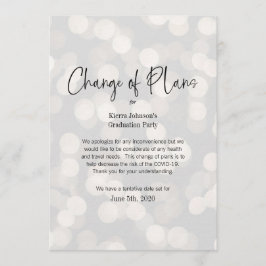 Byte av datum - affärshändelse eller personlig hän inbjudningar