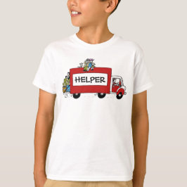 Byte av flytta vid roligt i adress t-shirt