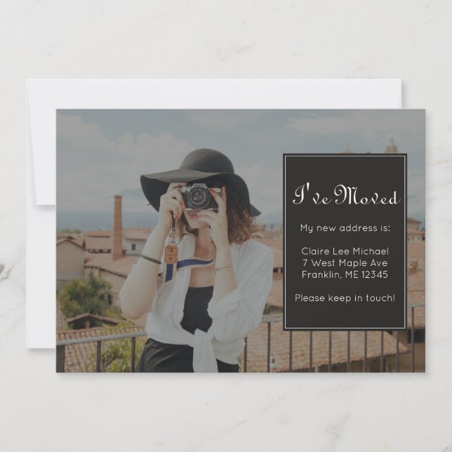 Byte av foto- och Söt-punkter för Adress Meddelande (Framsida)