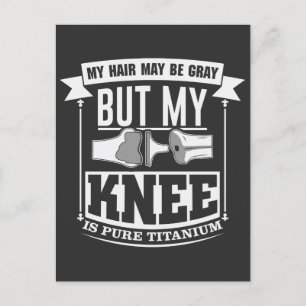 Byte av gammal titan Knee Vykort