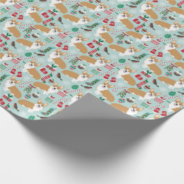 byte av gåva från Corgi christmas papper julafton Presentpapper