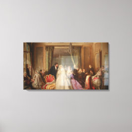 Byte av hem (Gift med Bröllop) Canvastryck