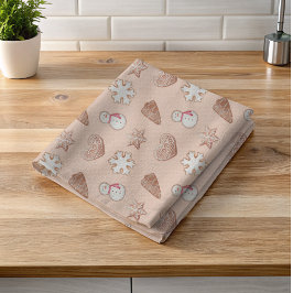 Byte av julcookie kökshandduk