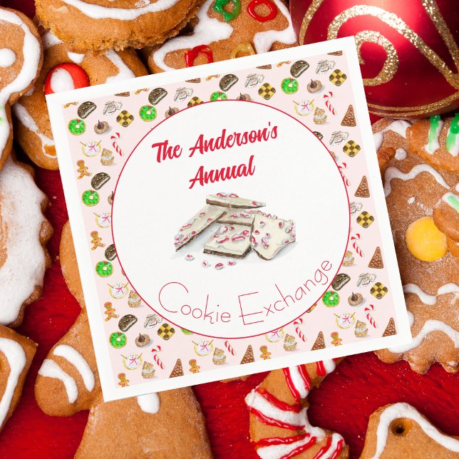 Byte av julkök för vattenfärg pappersservett (Skapare uppladdad)