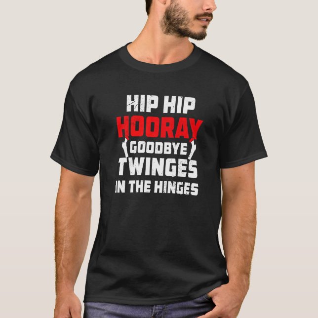 Byte av lektionskoppling för Hip-hooray T Shirt (Framsida)