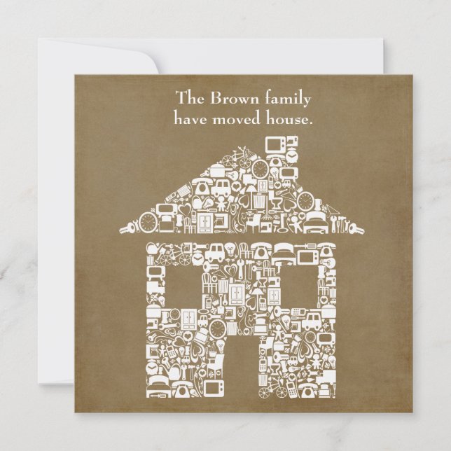 Byte av Nytt adress hemmeddelande Inbjudningar (Framsida)