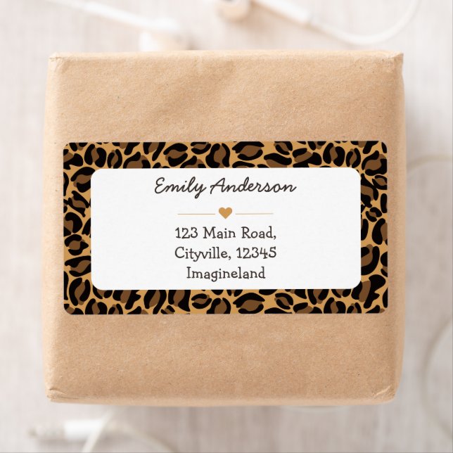 Byte av Returadress för utskrift av adress Leopard Fraktsedel (Insitu)