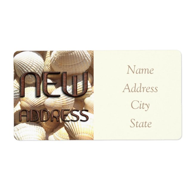 Byte av Snäckor i Adress sommar Fraktsedel (Framsidan)