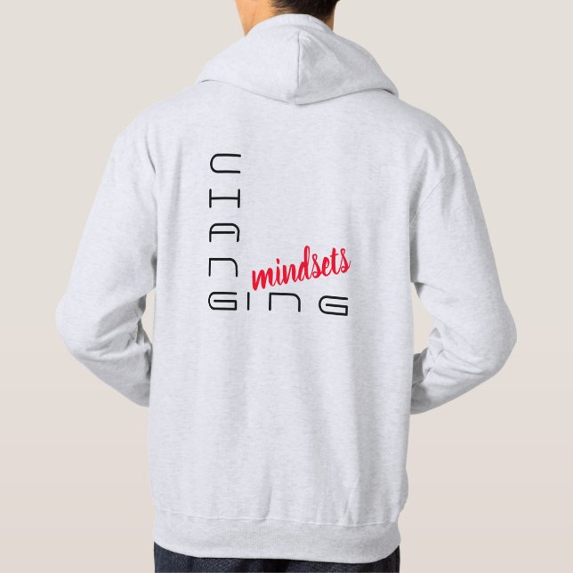 Byte av tänkesätt Manar's Hooded Sweatshirt (Baksida)