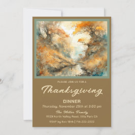 Byte av Thanksgiving Inbjudningar