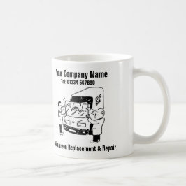 Byte av vindruta & reparationer av vindruta kaffemugg