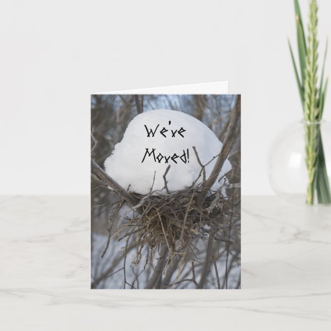 Byte av vinterfågelbo i Adress Meddelande (Framsida)