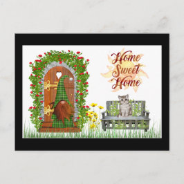 Byte av vykort för Adress