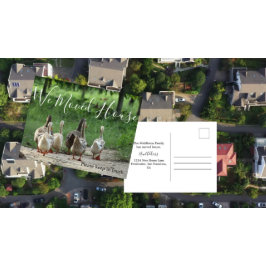 Byte av vykort för foto-Anpassningsbar för Adress 