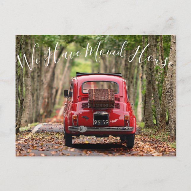 Byte av vykort för fotoAnpassningsbar i Adress (Framsida)