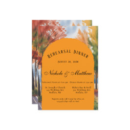 Byte Färg i Lövens repetitionsmiddag Inbjudningar