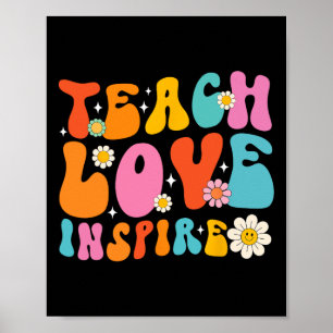 Byte till skolan vid första dagen av Inspire-skola Poster