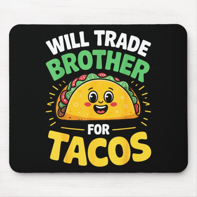 Byter bort bror mot tacos  musmatta (Framsidan)