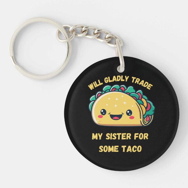 Byter Min Syster mot Tacos (Framsidan)