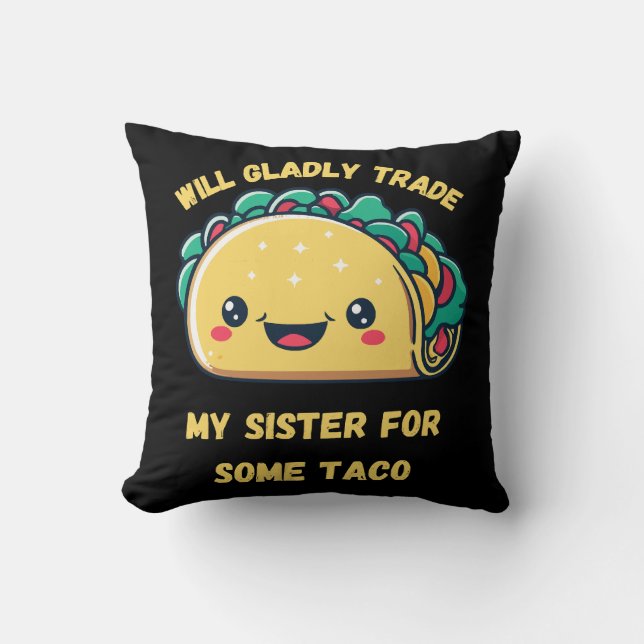Byter Min Syster mot Tacos Kudde (Framsida)