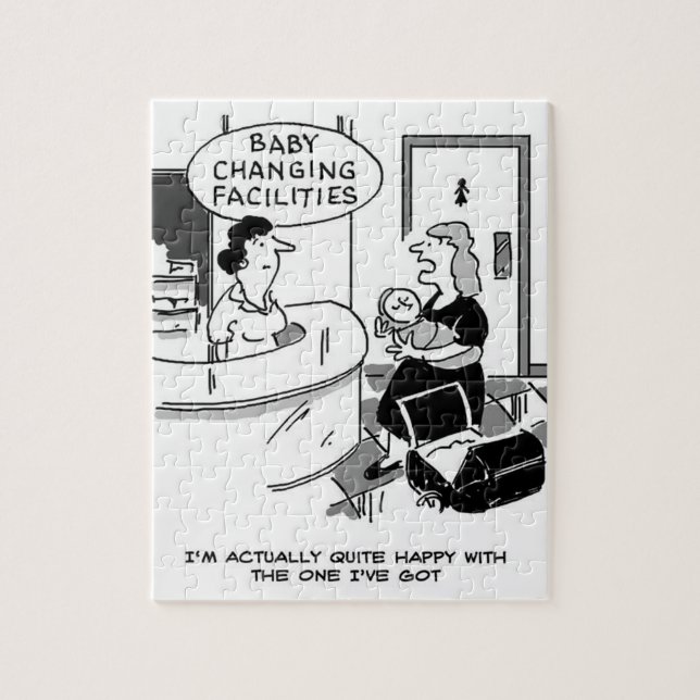 Bytesanläggningar i Baby i butiken Pussel (Vertikal)