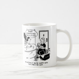 Bytesanläggningar i baby i varuhus kaffemugg